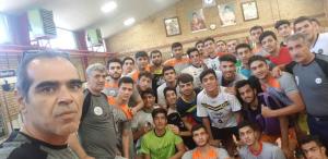 گزارش تصویری نخستین تمرین ملی پوشان نوجوان در قزوین 