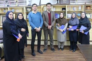 تقدیر از کارکنان زن فدراسیون هندبال 