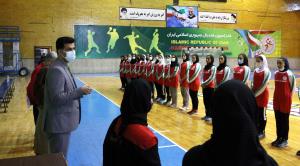 حضور پاکدل در نخستین روز اردوی تیم ملی هندبال نوجوانان دختر 
