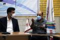  رئیس فدراسیون در جمع نوجوانان هندبال ایران
