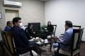  دیدار روسای فدراسیون ایران و افغانستان در دفتر پاکدل 

